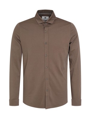Gabbiano Premium Shirt deep taupe | Freewear