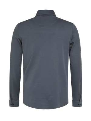Gabbiano Premium Shirt steel blue | Freewear Premium Shirt - www.freewear.nl - Freewear