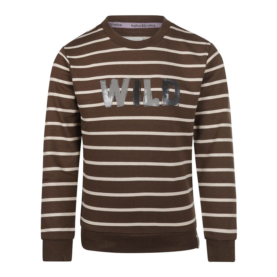 Koko Noko-Boys Sweater ls-Dark brown