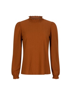 Lofty Manner Top Mylah dark orange | Freewear