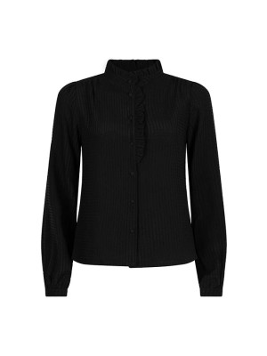 Lofty Manner Blouse Marieke black | Freewear Blouse Marieke - www.freewear.nl - Freewear