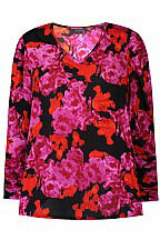 Ze-Ze (Maatje Meer) Dami Blouse V-neck