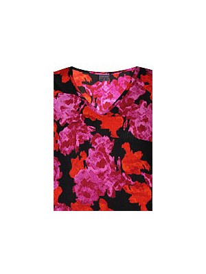 Ze-Ze Dami Blouse V-neck rose | Freewear Dami Blouse V-neck - www.freewear.nl - Freewear