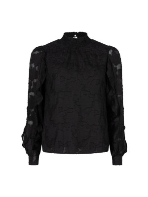 Lofty Manner Top Della black | Freewear Top Della - www.freewear.nl - Freewear