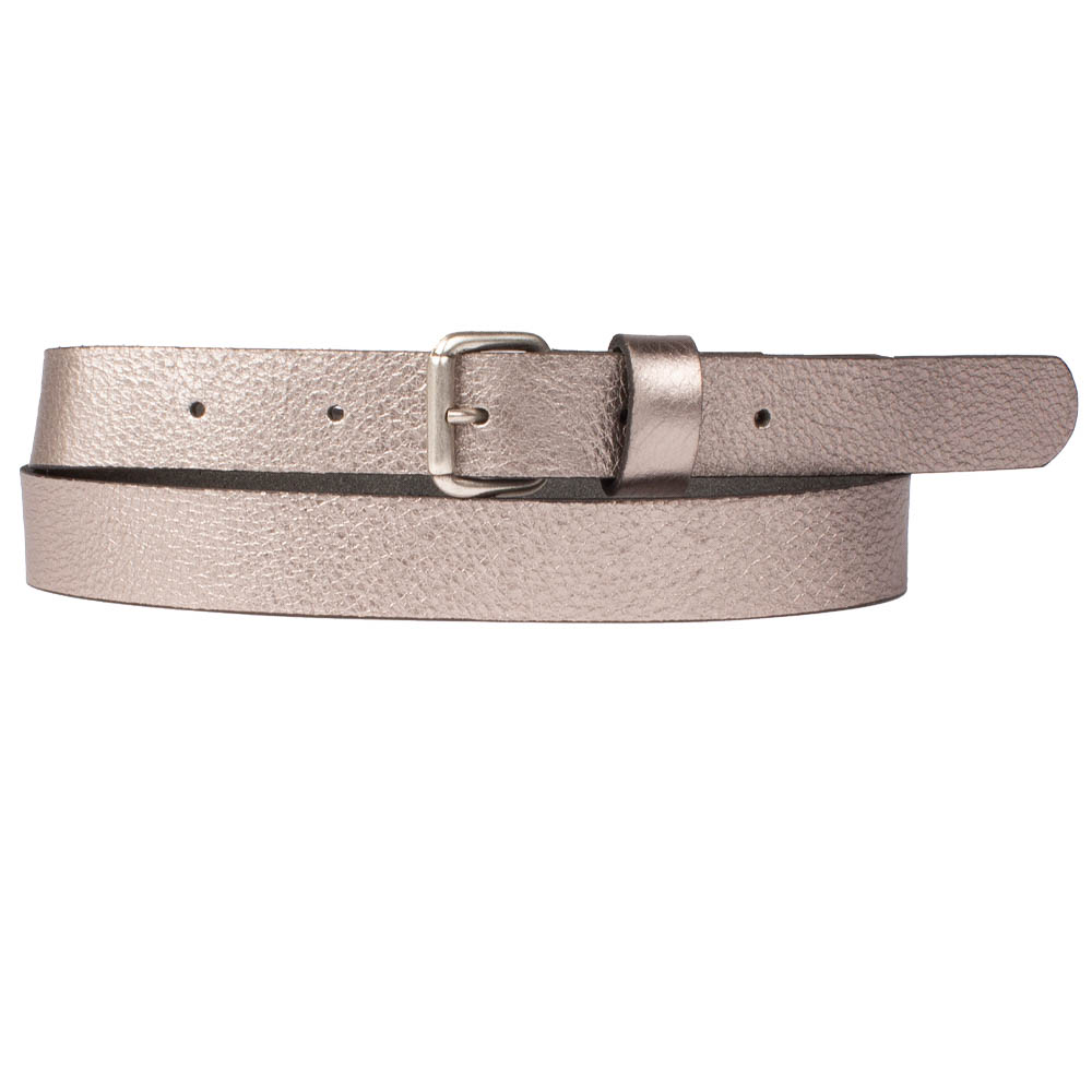 Van Zon Mode Riem Uni Silver