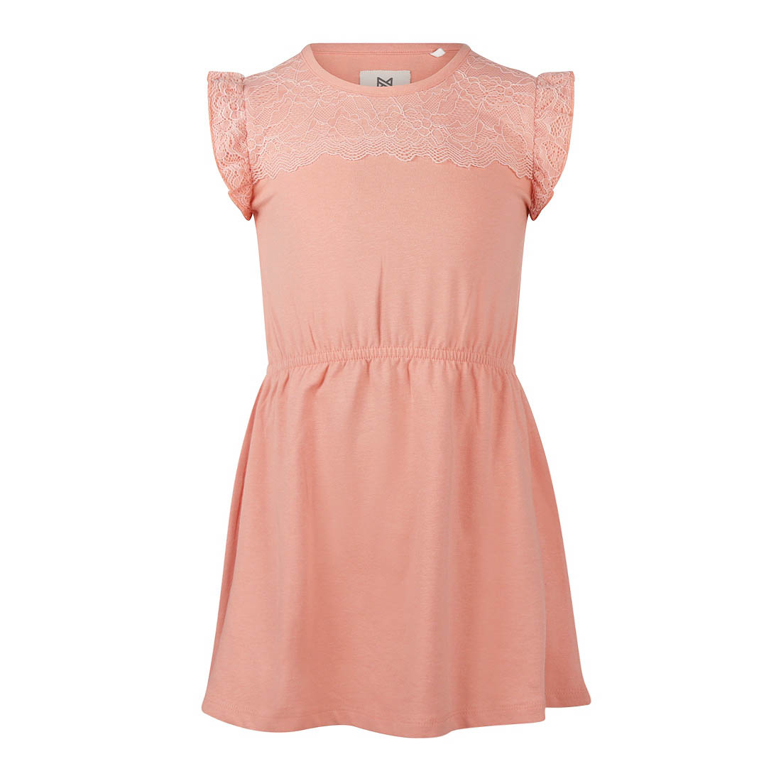 Koko Noko R-girls 4 Meisjes Jurk - Coral pink - Maat 128