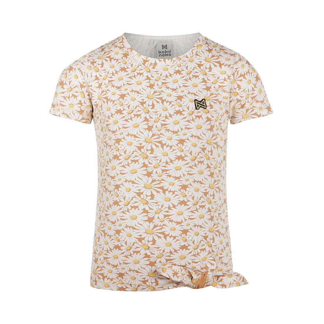 Koko Noko R-girls 2 Meisjes T-shirt - Camel - Maat 92