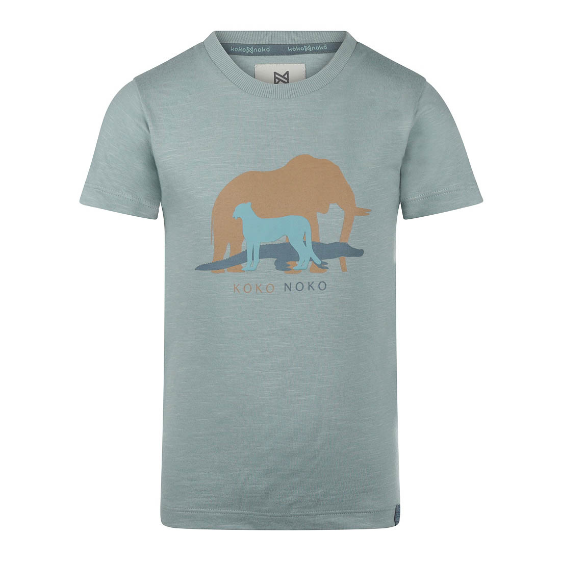Koko Noko R-boys 2 Jongens T-shirt - Light blue - Maat 110