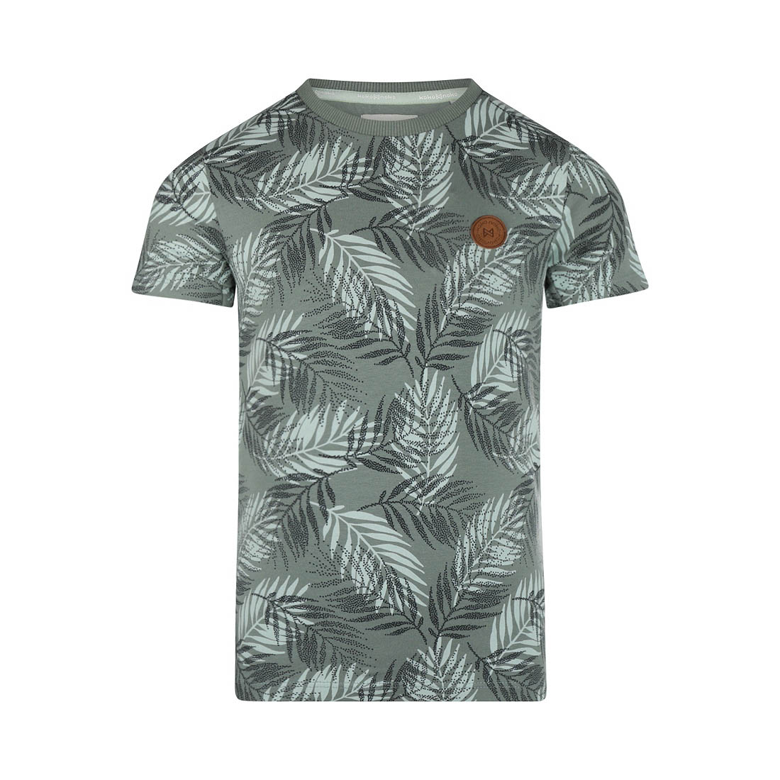 Koko Noko R-boys 1 Jongens T-shirt - Dusty green - Maat 104