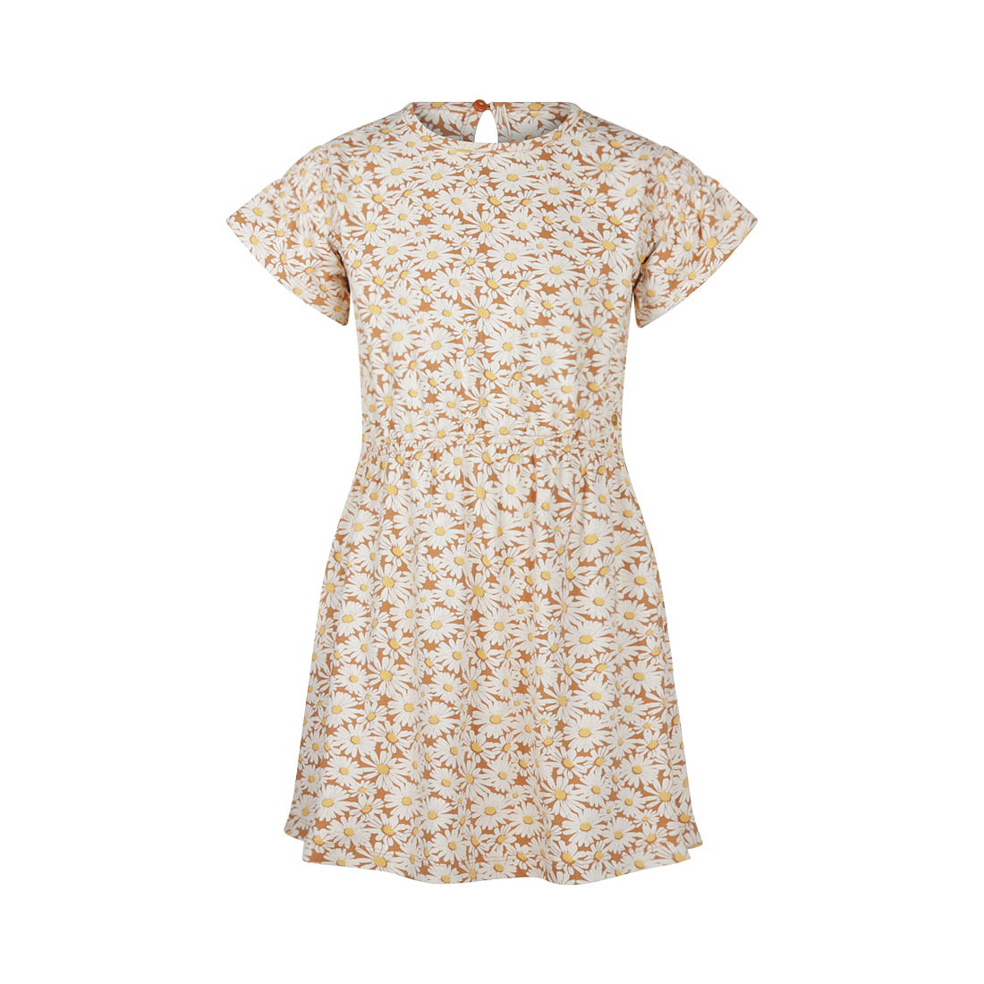 Koko Noko R-girls 2 Meisjes Jurk - Camel - Maat 128