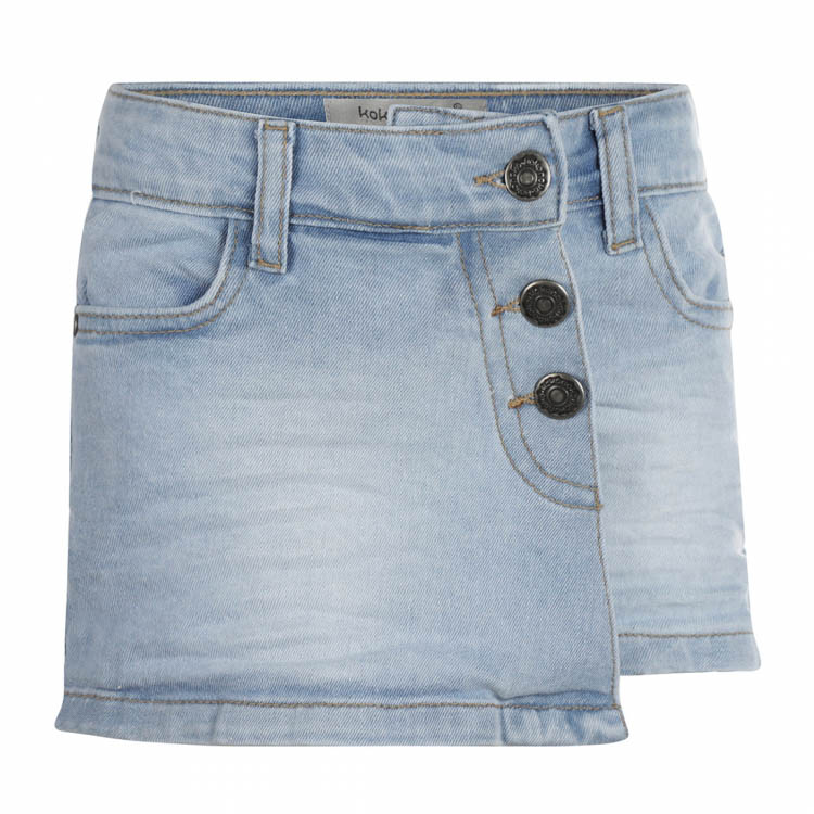 Koko Noko R-girls 3 Meisjes Rok - Blue jeans - Maat 122