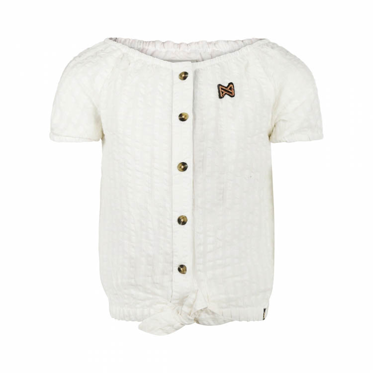 Koko Noko R-girls 1 Meisjes Blouse - Off white - Maat 104