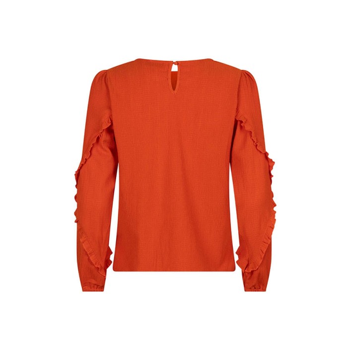 Lofty Manner Top Odeth orange | Freewear Top Odeth - www.freewear.nl - Freewear