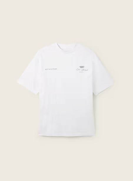 Tom Tailor Oversized Printed T-shirt