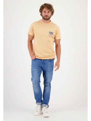 Gabbiano T-shirt soft peach | Freewear T-shirt - www.freewear.nl - Freewear