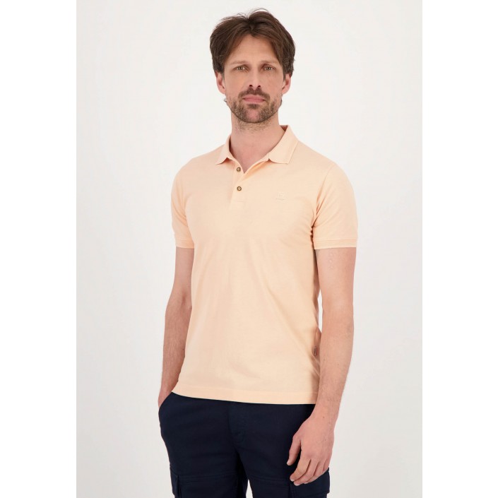 Gabbiano Polo shirt soft peach | Freewear Polo shirt - www.freewear.nl - Freewear