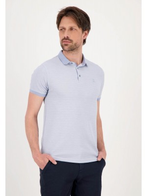 Gabbiano Polo shirt tile blue | Freewear Polo shirt - www.freewear.nl - Freewear