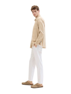 Tom Tailor Cotton Linen Pants wit | Freewear Cotton Linen Pants - www.freewear.nl - Freewear