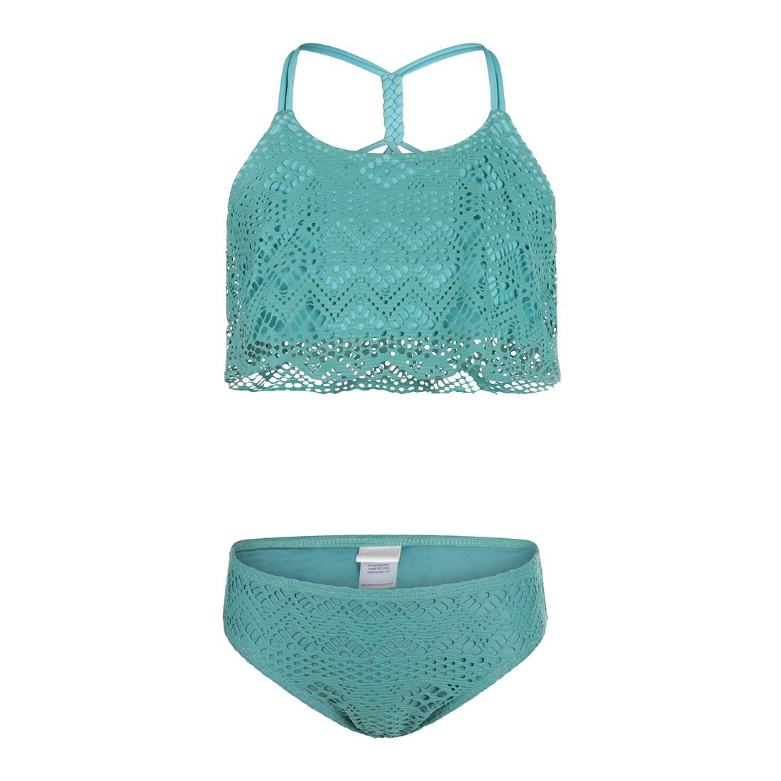 No Way Monday R-girls 4 Meisjes Bikiniset - Teal green - Maat 110/116