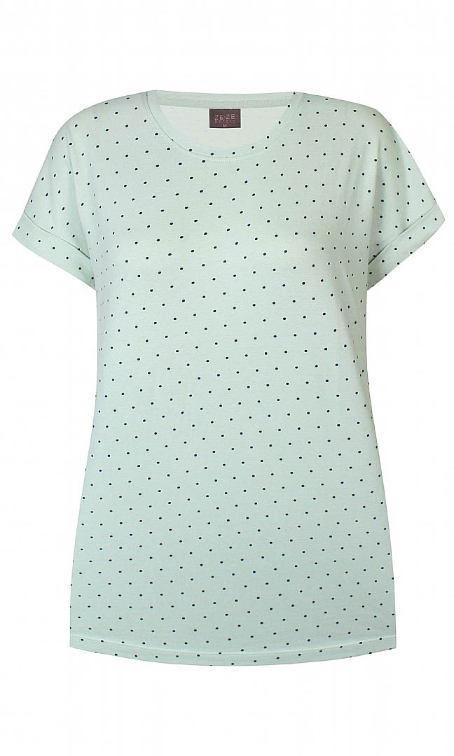 Ze-Ze (Maatje Meer) T-shirt Ferah Stippel