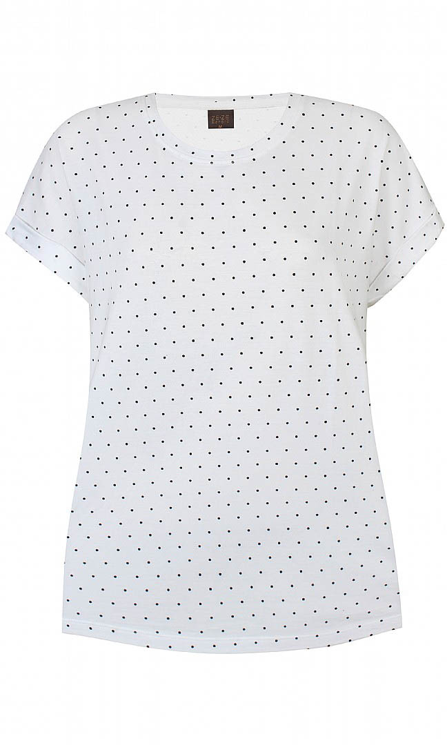 Ze-Ze (Maatje Meer) T-shirt Ferah Stippel