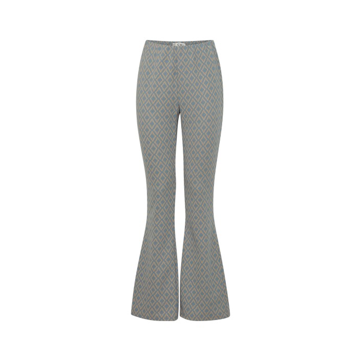 DK Company Ichi IHPriya Pant 2 blue mirage | Freewear IHPriya Pant 2 - www.freewear.nl - Freewear