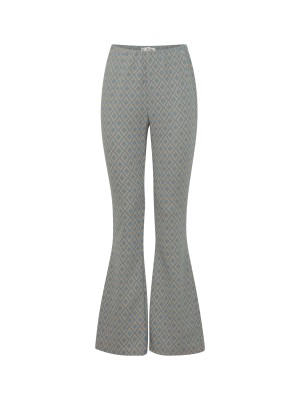 DK Company Ichi IHPriya Pant 2 blue mirage | Freewear IHPriya Pant 2 - www.freewear.nl - Freewear