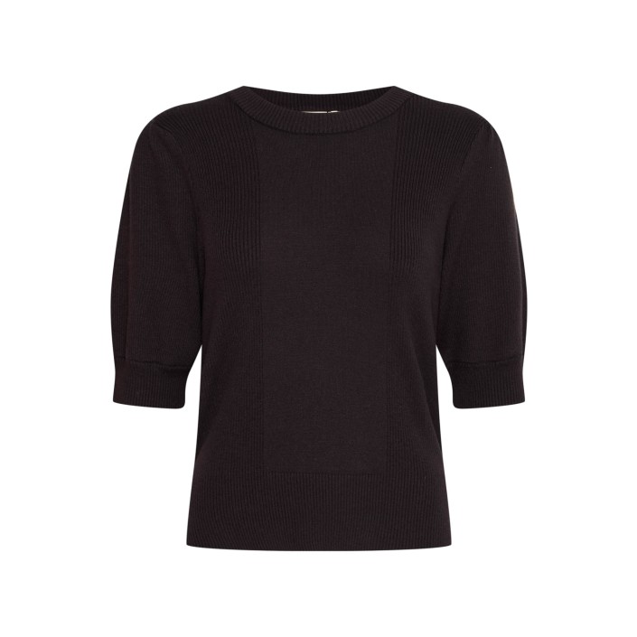 DK Company Ichi IHBoston SS Pullover black | Freewear IHBoston SS Pullover - www.freewear.nl - Freewear