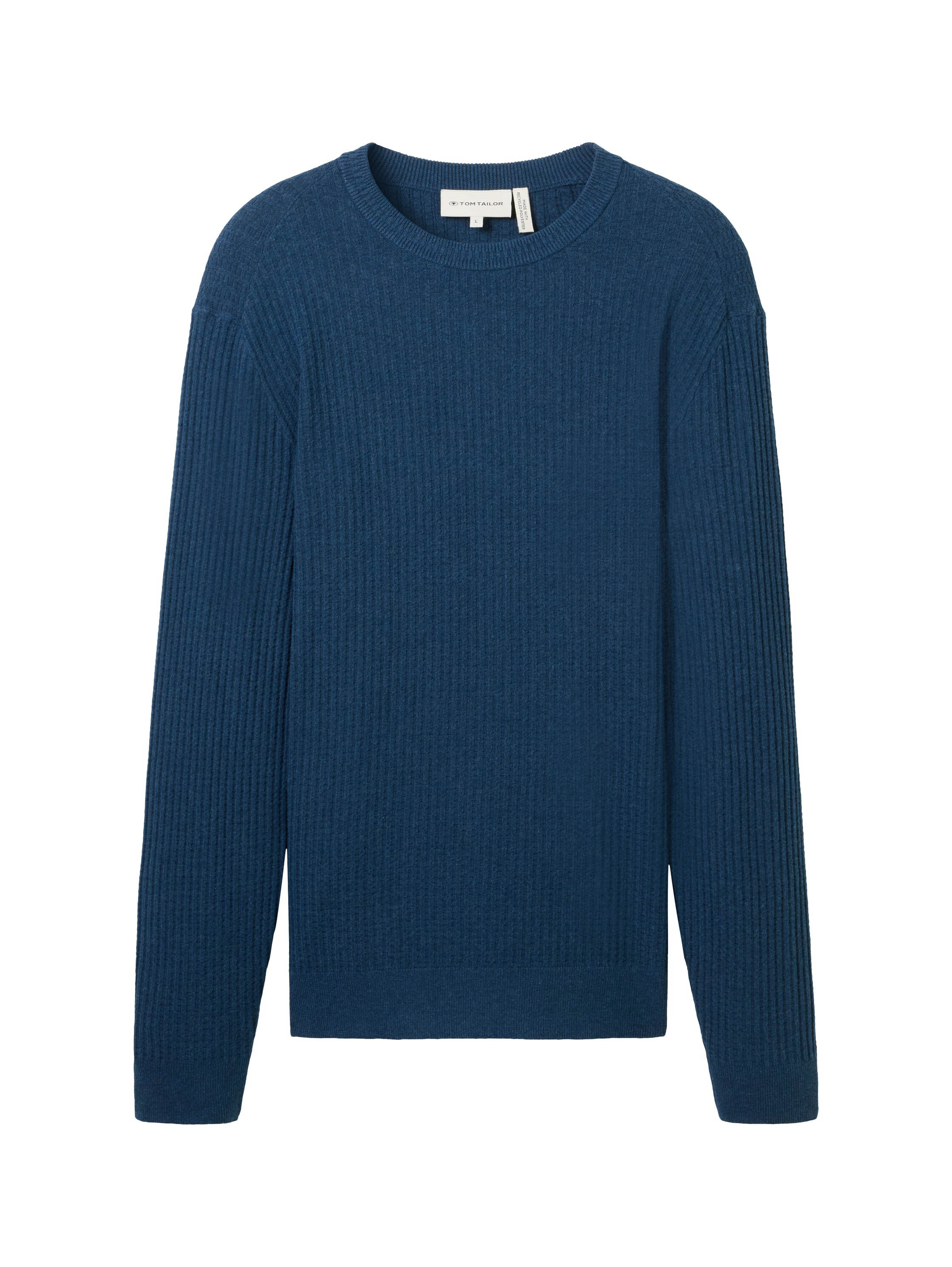 Tom Tailor Cosy Structured Crewneck Knit