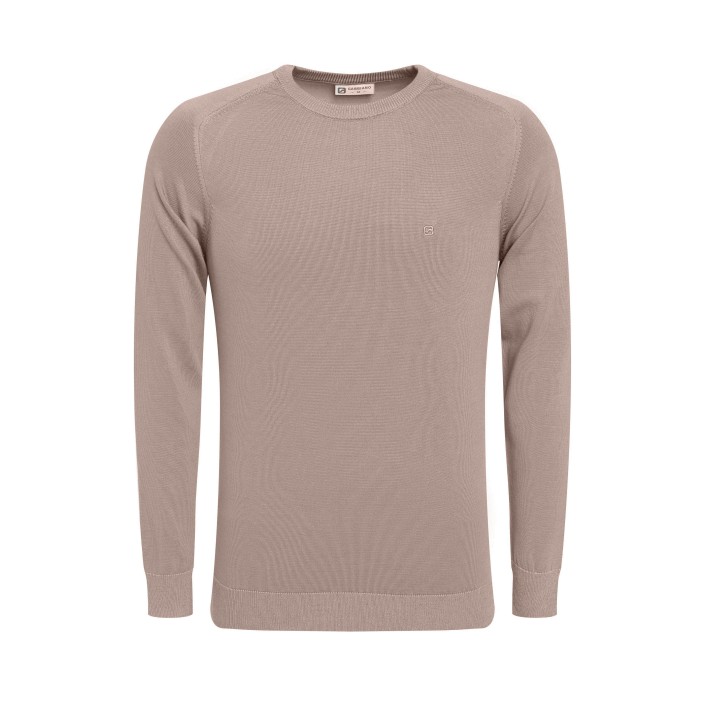 Gabbiano Tricots Sweater taupe | Freewear Tricots Sweater - www.freewear.nl - Freewear