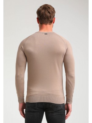 Gabbiano Tricots Sweater taupe | Freewear Tricots Sweater - www.freewear.nl - Freewear