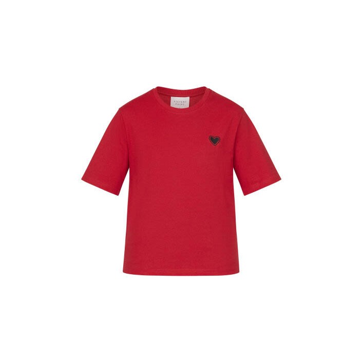 Sisters Point T-shirt Heka-Loose ss rood | Freewear T-shirt Heka-Loose ss - www.freewear.nl - Freewear