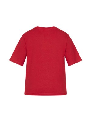 Sisters Point T-shirt Heka-Loose ss rood | Freewear T-shirt Heka-Loose ss - www.freewear.nl - Freewear