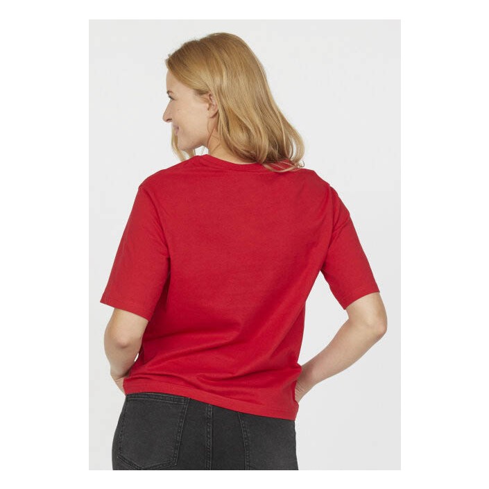 Sisters Point T-shirt Heka-Loose ss rood | Freewear T-shirt Heka-Loose ss - www.freewear.nl - Freewear