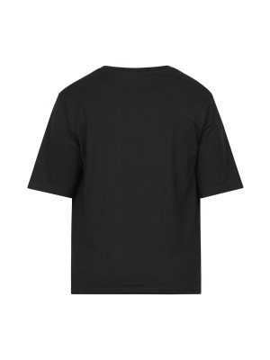 Sisters Point T-shirt Heka-Loose ss zwart | Freewear T-shirt Heka-Loose ss - www.freewear.nl - Freewear