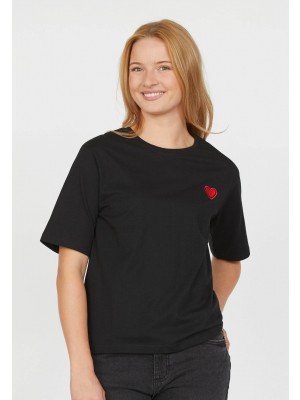 Sisters Point T-shirt Heka-Loose ss zwart | Freewear T-shirt Heka-Loose ss - www.freewear.nl - Freewear