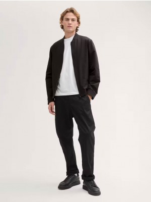 Tom Tailor Tech Bomber Jacket zwart | Freewear Tech Bomber Jacket - www.freewear.nl - Freewear