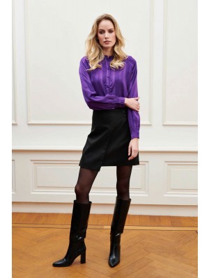 Lofty Manner Blouse Lidian Purple | Freewear Blouse Lidian - www.freewear.nl - Freewear