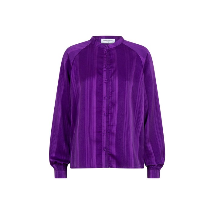 Lofty Manner Blouse Lidian Purple | Freewear Blouse Lidian - www.freewear.nl - Freewear