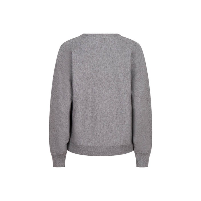 Lofty Manner Sweater Elayna grijs | Freewear Sweater Elayna - www.freewear.nl - Freewear