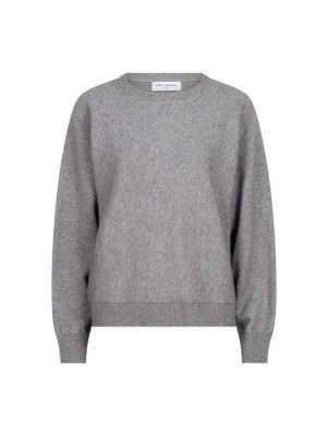 Lofty Manner Sweater Elayna grijs | Freewear Sweater Elayna - www.freewear.nl - Freewear