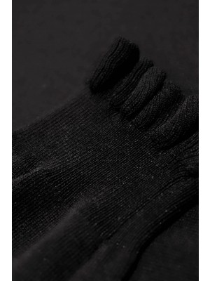 Lofty Manner Sweater Ilja zwart | Freewear Sweater Ilja - www.freewear.nl - Freewear