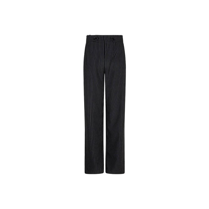 Lofty Manner Trouser Nienke black/white | Freewear Trouser Nienke - www.freewear.nl - Freewear