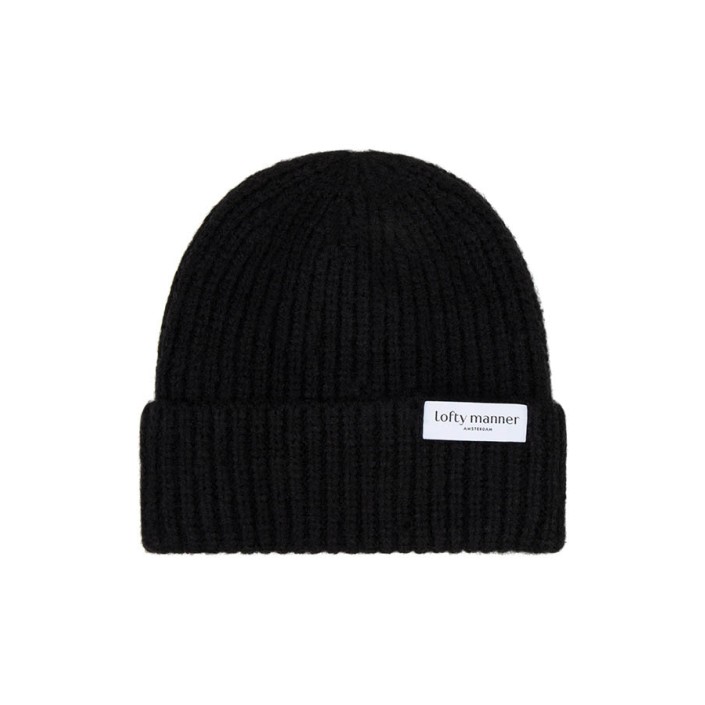 Lofty Manner Beanie Rosana zwart | Freewear Beanie Rosana - www.freewear.nl - Freewear
