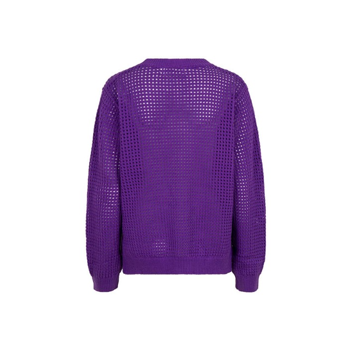 Lofty Manner Sweater Sia paars | Freewear Sweater Sia - www.freewear.nl - Freewear