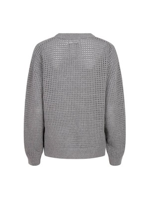 Lofty Manner Sweater Sia grijs | Freewear Sweater Sia - www.freewear.nl - Freewear