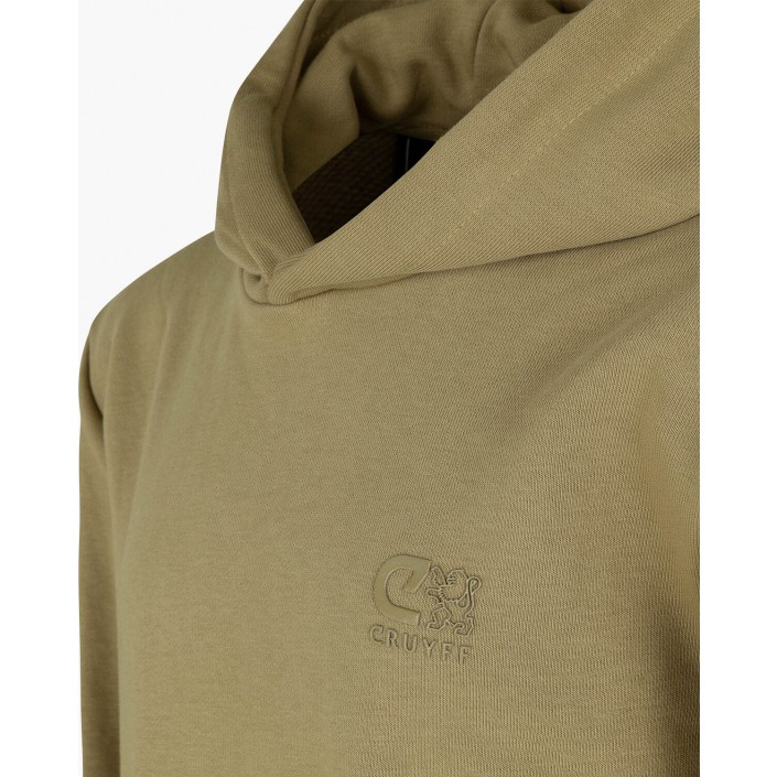 Cruyff Ki Classic Hoodie sand | Freewear Ki Classic Hoodie - www.freewear.nl - Freewear