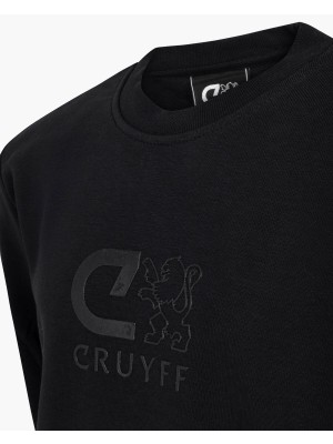 Cruyff Ki Classic Crewneck zwart | Freewear Ki Classic Crewneck - www.freewear.nl - Freewear