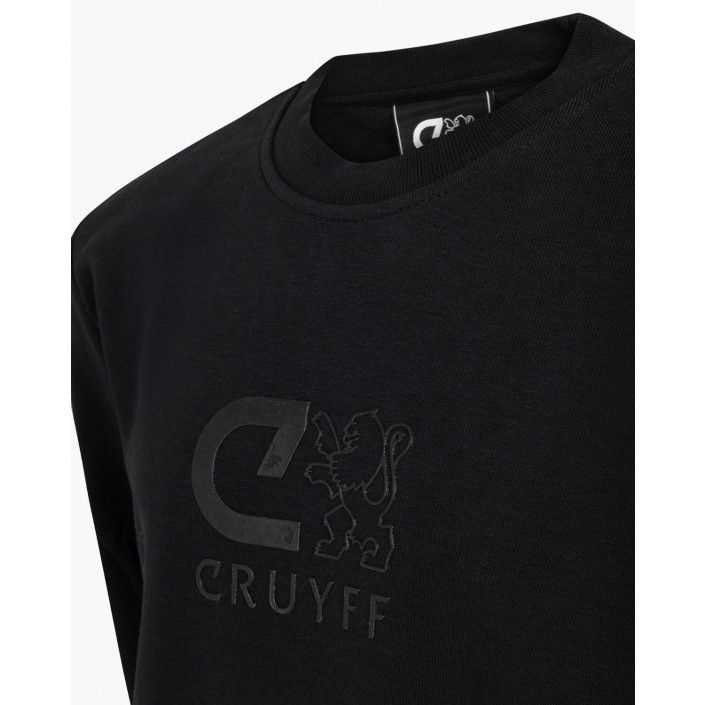 Cruyff Ki Classic Crewneck zwart | Freewear Ki Classic Crewneck - www.freewear.nl - Freewear