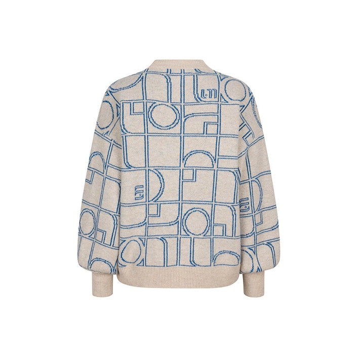 Lofty Manner Sweater Adora Monogram print | Freewear Sweater Adora - www.freewear.nl - Freewear